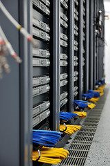 Image showing network server room