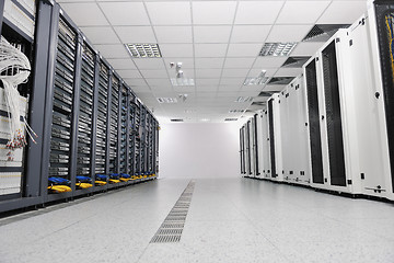 Image showing network server room