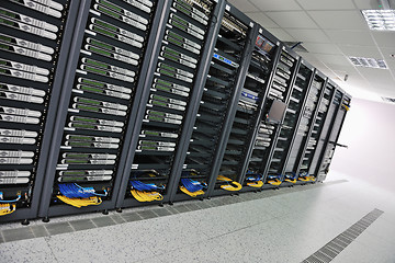 Image showing network server room