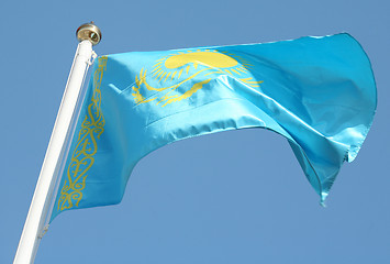 Image showing Kazakh flag