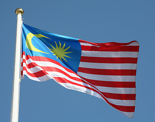 Image showing Malaysian flag