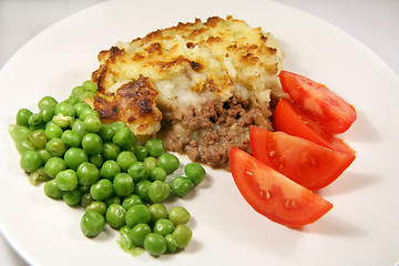 Image showing Shepherd's pie meal