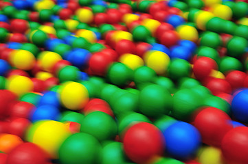 Image showing colorful balls background