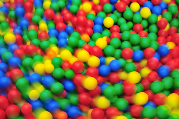 Image showing colorful balls background