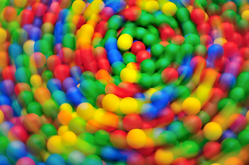 Image showing colorful balls background