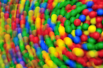 Image showing colorful balls background