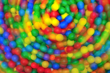 Image showing colorful balls background