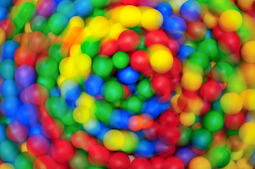 Image showing colorful balls background