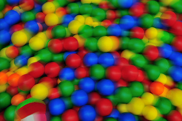 Image showing colorful balls background