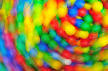 Image showing colorful balls background