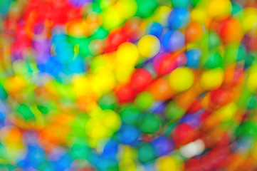 Image showing colorful balls background