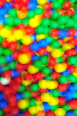 Image showing colorful balls background