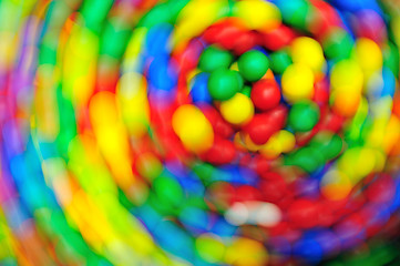 Image showing colorful balls background