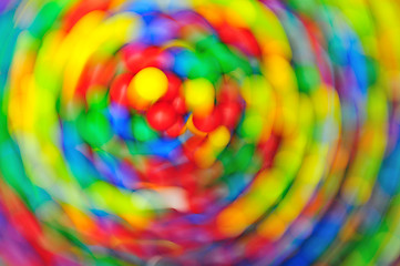 Image showing colorful balls background