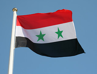 Image showing Syrian flag