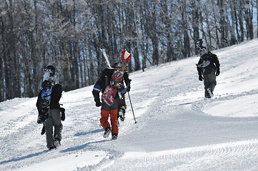 Image showing snowboard