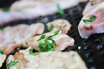 Image showing grill meat