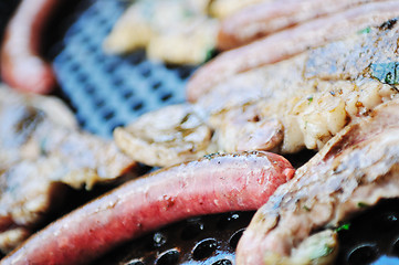 Image showing grill meat