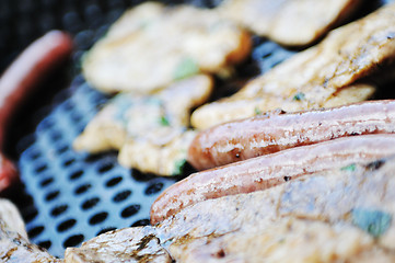 Image showing grill meat