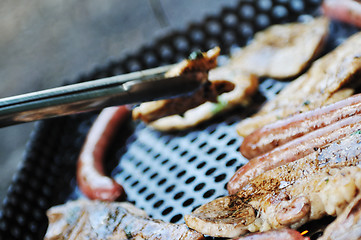 Image showing grill meat