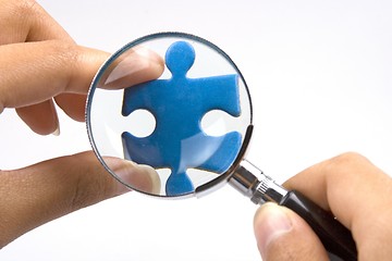 Image showing Magnifying Jigsaw Puzzle