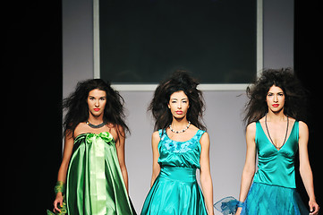 Image showing fashion show