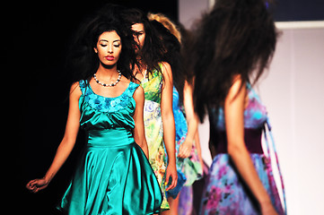 Image showing fashion show