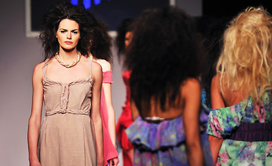 Image showing fashion show