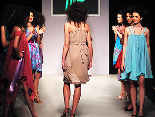 Image showing fashion show