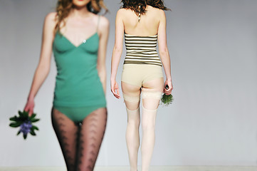 Image showing fashion show woman