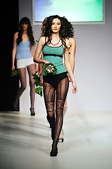 Image showing fashion show woman