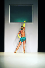 Image showing fashion show woman