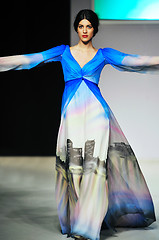 Image showing fashion show woman