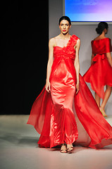 Image showing fashion show woman