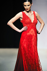 Image showing fashion show woman