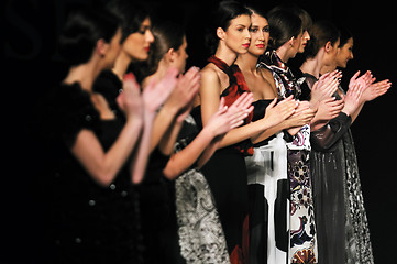 Image showing fashion show woman