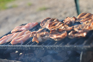 Image showing grill meat