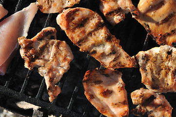 Image showing grill meat
