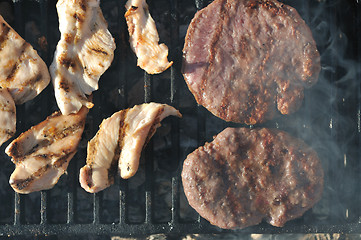 Image showing grill meat