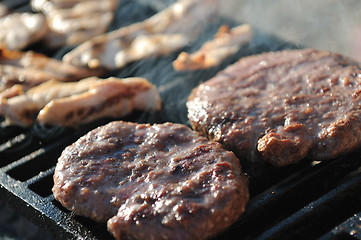 Image showing grill meat