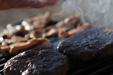 Image showing grill meat