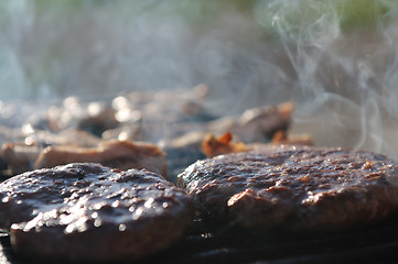 Image showing grill meat