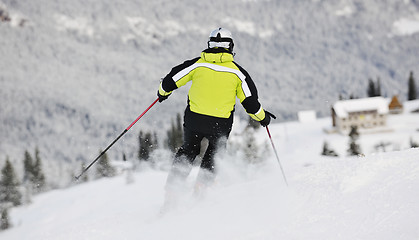 Image showing winter ski