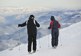 Image showing winter ski