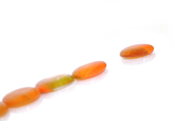 Image showing isolated wet zen stones with splashing  water drops  