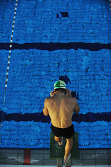 Image showing swimming start 