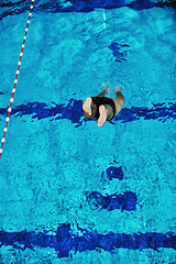 Image showing swimmer