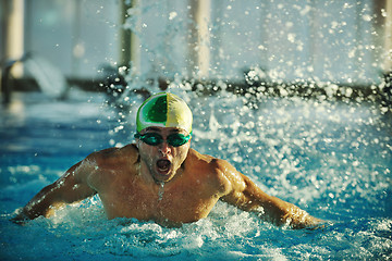 Image showing swimmer