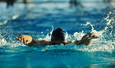 Image showing swimmer