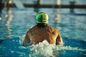 Image showing swimmer